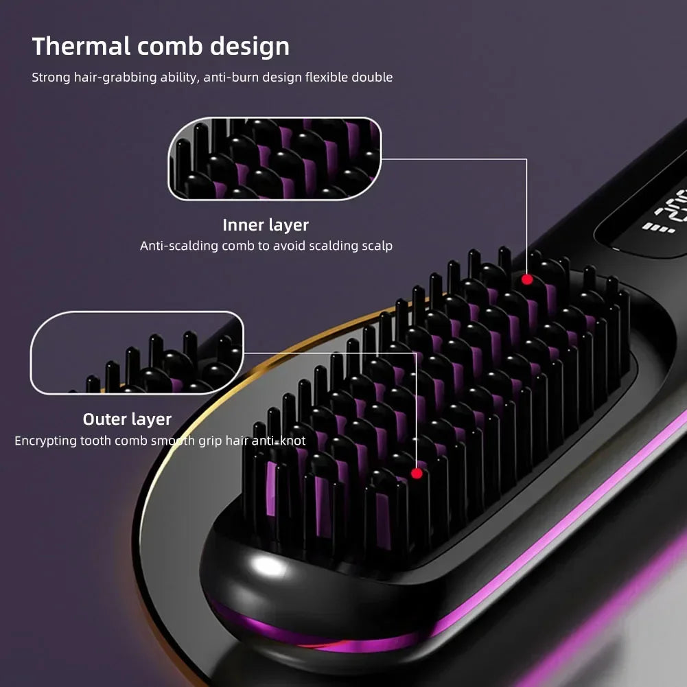 Sleek & Shine Cordless Hair Straightener
